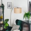 Soungou Lampa stojąca Nikiel matowy, Czarny, 1-punktowy