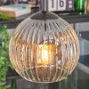 Ripoll lampa wisząca, kula świetlna, lampa wisząca kaskadowa przezroczysty, przydymiony, 3-punktowe
