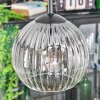 Ripoll lampa wisząca, kula świetlna, lampa wisząca kaskadowa przezroczysty, przydymiony, 3-punktowe