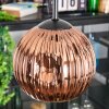 Ripoll lampa wisząca, kula świetlna, lampa wisząca kaskadowa miedziany, 3-punktowe