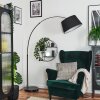 Bassagoda Lampa stojąca Chrom, Czarny, 1-punktowy