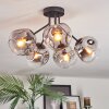 Ripoll Lampa sufitowa, Kula świetlna Przezroczysty, Przydymiony, 5-punktowe