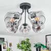 Ripoll Lampa sufitowa, Kula świetlna Przezroczysty, Przydymiony, 5-punktowe