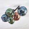 Ripoll Lampa sufitowa, Kula świetlna Niebeieski, Zielony, W kolorze miedzi, 5-punktowe Ripoll Lampa sufitowa, Kula świetlna Niebeieski, Zielony, W kolorze miedzi, 5-punktowe