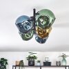 Ripoll Lampa sufitowa, Kula świetlna Niebeieski, Złoty, Zielony, 5-punktowe