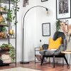 Ripoll lampa stojąca, lampa podłogowa łukowa czarny, 1-punktowy