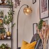Ripoll lampa stojąca, lampa podłogowa łukowa czarny, 1-punktowy
