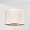 Bassagoda Lampa wisząca, Lampa wisząca beige, Biały, 1-punktowy