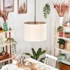 Bassagoda Lampa wisząca, Lampa wisząca beige, Biały, 1-punktowy