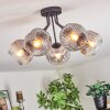 Ripoll Lampa sufitowa, Kula świetlna Przezroczysty, Przydymiony, 5-punktowe