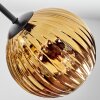 Ripoll Lampa sufitowa, Kula świetlna Złoty, 5-punktowe