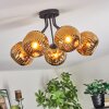 Ripoll Lampa sufitowa, Kula świetlna Złoty, 5-punktowe