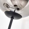 Ripoll Kula świetlna, Lampa stojąca Chrom, Przydymiony, 3-punktowe