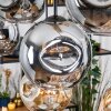 Ripoll lampa wisząca, kula świetlna, lampa wisząca kolory naturalne, czarny, 8-punktowe