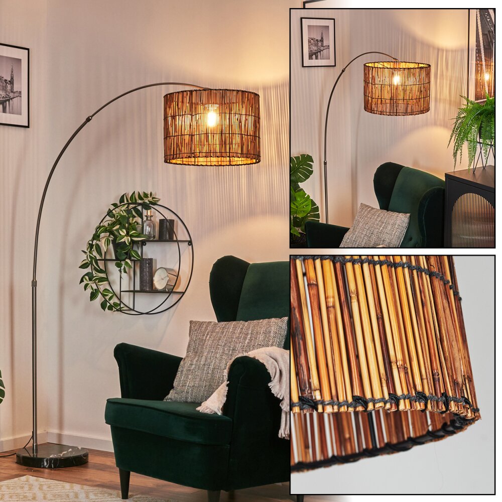Cando Lampa stojąca Nikiel matowy, Czarny, 1-punktowy main product photo