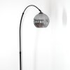 Ripoll lampa stojąca, lampa podłogowa łukowa czarny, 1-punktowy