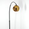 Ripoll lampa stojąca, lampa podłogowa łukowa czarny, 1-punktowy