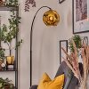 Ripoll lampa stojąca, lampa podłogowa łukowa czarny, 1-punktowy