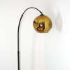 Ripoll lampa stojąca, lampa podłogowa łukowa czarny, 1-punktowy