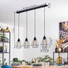 Cenova Lampa wisząca, Lampa wisząca Czarny, 4-punktowe