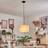 Bassagoda Lampa wisząca, Lampa wisząca beige, Biały, 1-punktowy