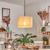Bassagoda lampa wisząca, lampa wisząca beżowy, biały, 1-punktowy