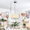 Sabadim lampa wisząca, lampa wisząca beżowy, naturalny, 1-punktowy
