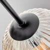 Ripoll Lampa sufitowa, Kula świetlna W kolorze bursztynu, Przezroczysty, Przydymiony, 5-punktowe