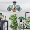 Koyoto Lampa sufitowa, Kula świetlna 52 cm Niebeieski, Złoty, Zielony, 5-punktowe