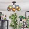Koyoto Lampa sufitowa, Kula świetlna 52 cm Niebeieski, Złoty, Zielony, 5-punktowe