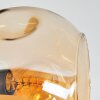 Ripoll lampa sufitowa, kula świetlna bursztynowy, przezroczysty, przydymiony, 4-punktowe