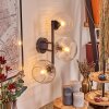 Koyoto Kula świetlna, Lampa ścienna Przezroczysty, 3-punktowe