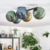 Koyoto Lampa sufitowa, Kula świetlna Niebeieski, Złoty, Zielony, 5-punktowe