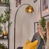 Ripoll lampa stojąca, lampa podłogowa łukowa czarny, 1-punktowy
