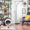 Ripoll lampa stojąca, lampa podłogowa łukowa czarny, 1-punktowy