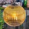 Koyoto Lampa wisząca, Kula świetlna, Lampa wiszącego klastra 30 cm Złoty, Przezroczysty, 3-punktowe