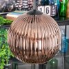 Koyoto lampa wisząca, kula świetlna, lampa wisząca kaskadowa 30 cm miedziany, 3-punktowe