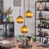 Koyoto lampa wisząca, kula świetlna, lampa wisząca kaskadowa 30 cm złoty, 3-punktowe