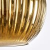 Koyoto lampa wisząca, kula świetlna, lampa wisząca kaskadowa 30 cm złoty, 3-punktowe