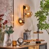 Gastor Kula świetlna, Lampa ścienna W kolorze bursztynu, 3-punktowe