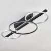 Jenar Lampa sufitowa LED Czarny, 1-punktowy