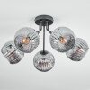 Ripoll Lampa sufitowa, Kula świetlna Przydymiony, 5-punktowe