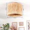 Granja lampa sufitowa naturalny, 1-punktowy