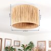 Granja Lampa sufitowa Ecru, 1-punktowy