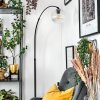 Ripoll lampa stojąca, lampa podłogowa łukowa czarny, 1-punktowy