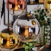 Gastor lampa wisząca, kula świetlna, lampa wisząca chrom, złoty, przezroczysty, miedziany, przydymiony, 6-punktowe