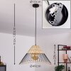 Shalo Lampa Wisząca Czarny, 1-punktowy