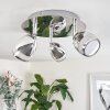 Morges Lampa Sufitowa LED Chrom, 3-punktowe