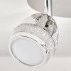 Morges Lampa Sufitowa LED Chrom, 3-punktowe