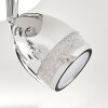 Morges Lampa Sufitowa LED Chrom, 3-punktowe